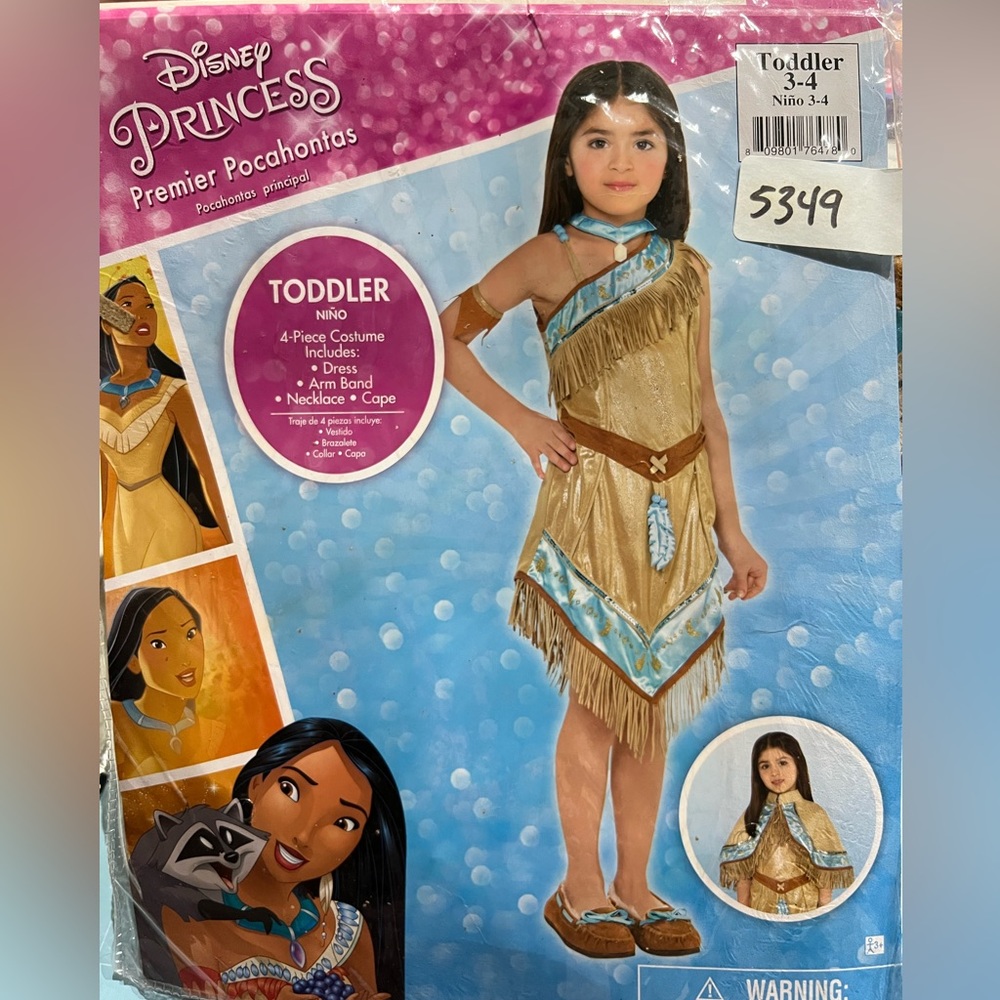 Child Pocahontas costume